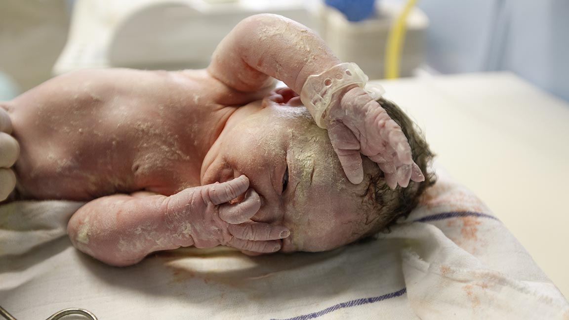 Newborn baby