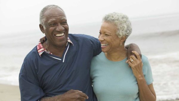 Happy Couple at Beach