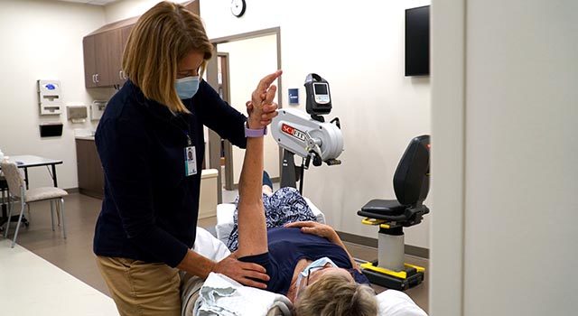 The new medical park is home to a broad range of care, including physical therapy.