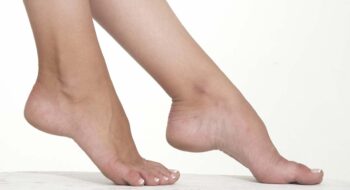 A woman's feet
