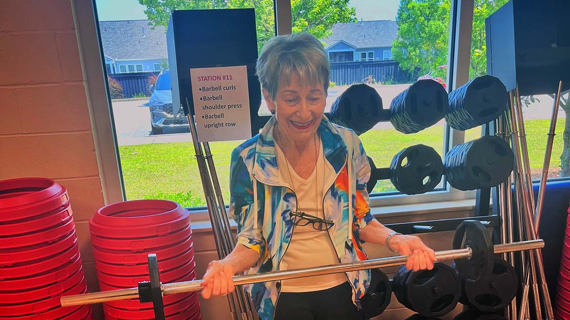 Myrtle Beach resident Patricia Pahmeier has found YMCA of Coastal Carolina's Power through Parkinson's program to be a major benefit.