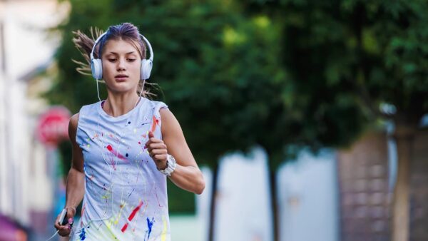 Teen running