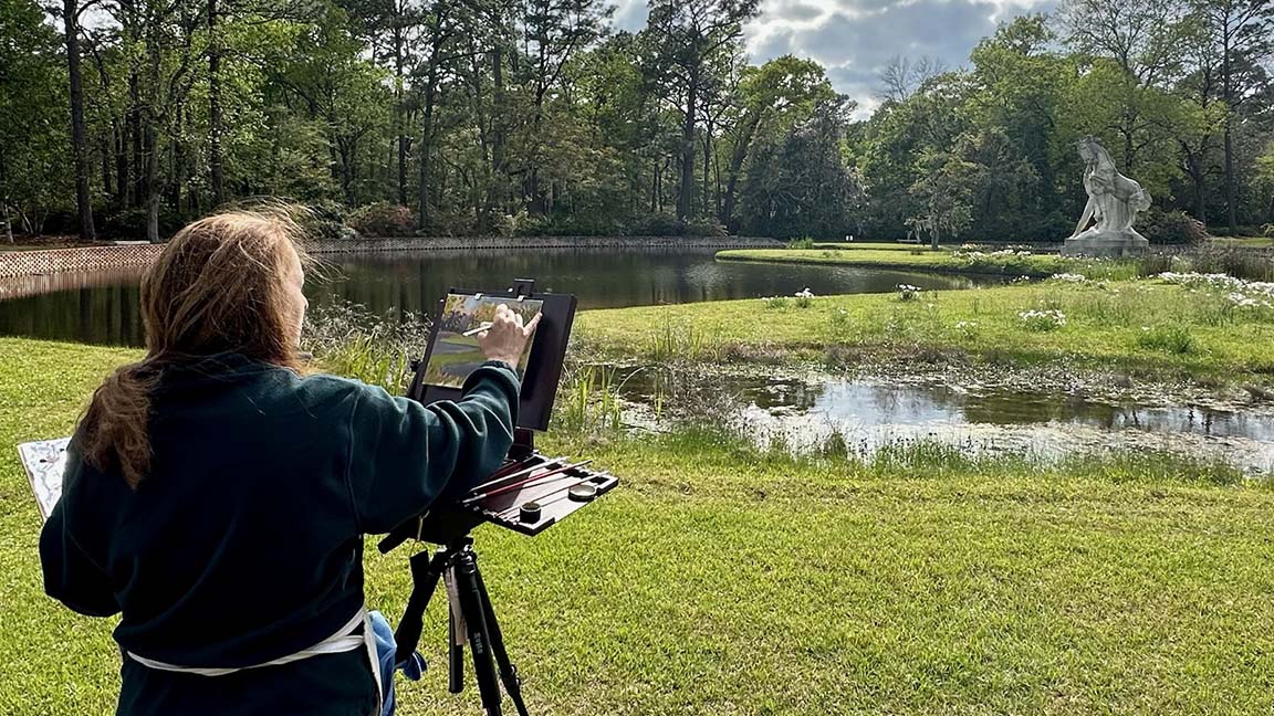 After the death of her first husband, Tidelands Health pediatrician Dr. Jill Aiken found art to be a form of self-expression and healing that she now recommends to patients who might benefit.